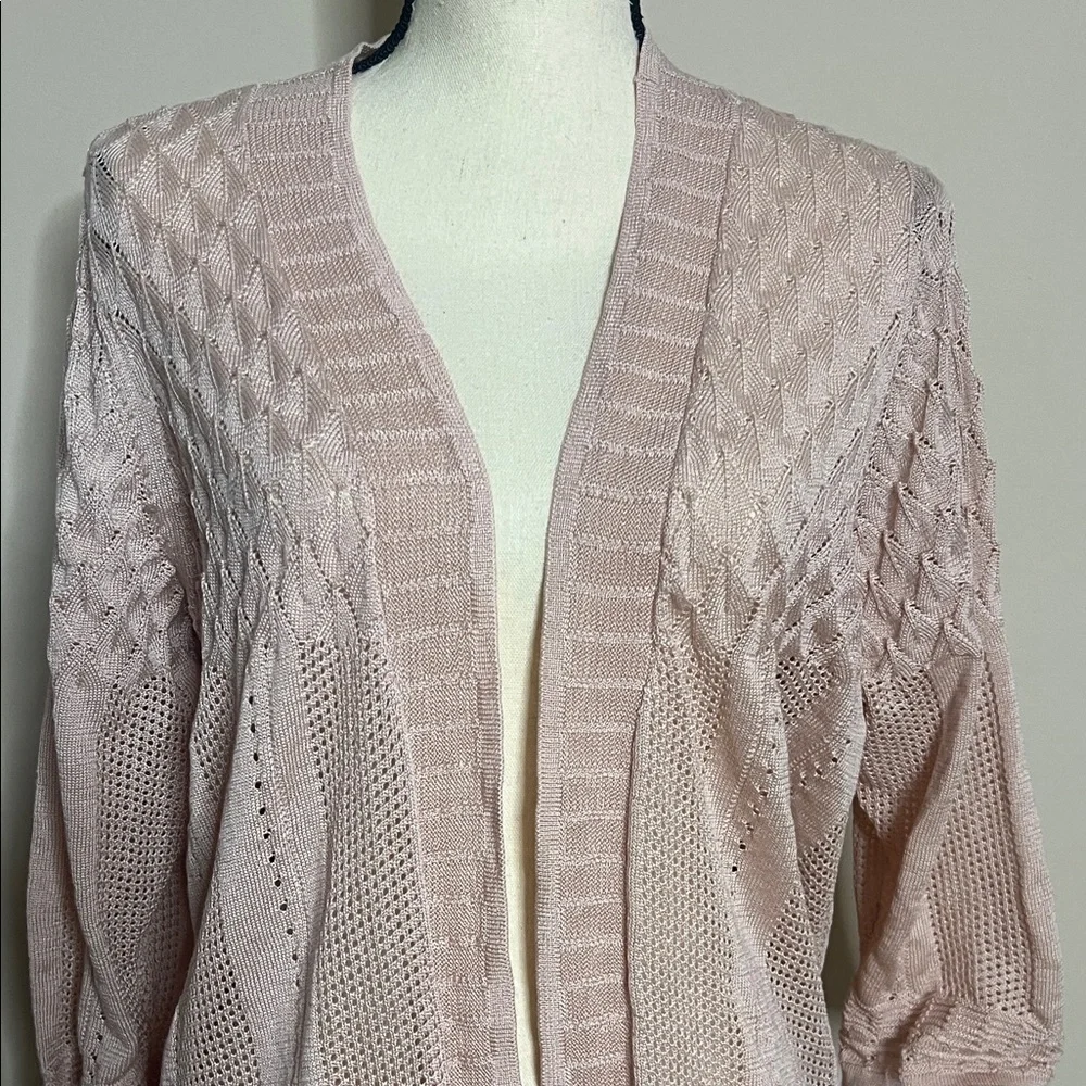 🦩🎟️🩰Women's Pink Knit Sweater - Picture 4 of 13